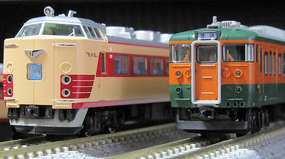TOMIX　KATO　国鉄電車485系７両　１１５系4両